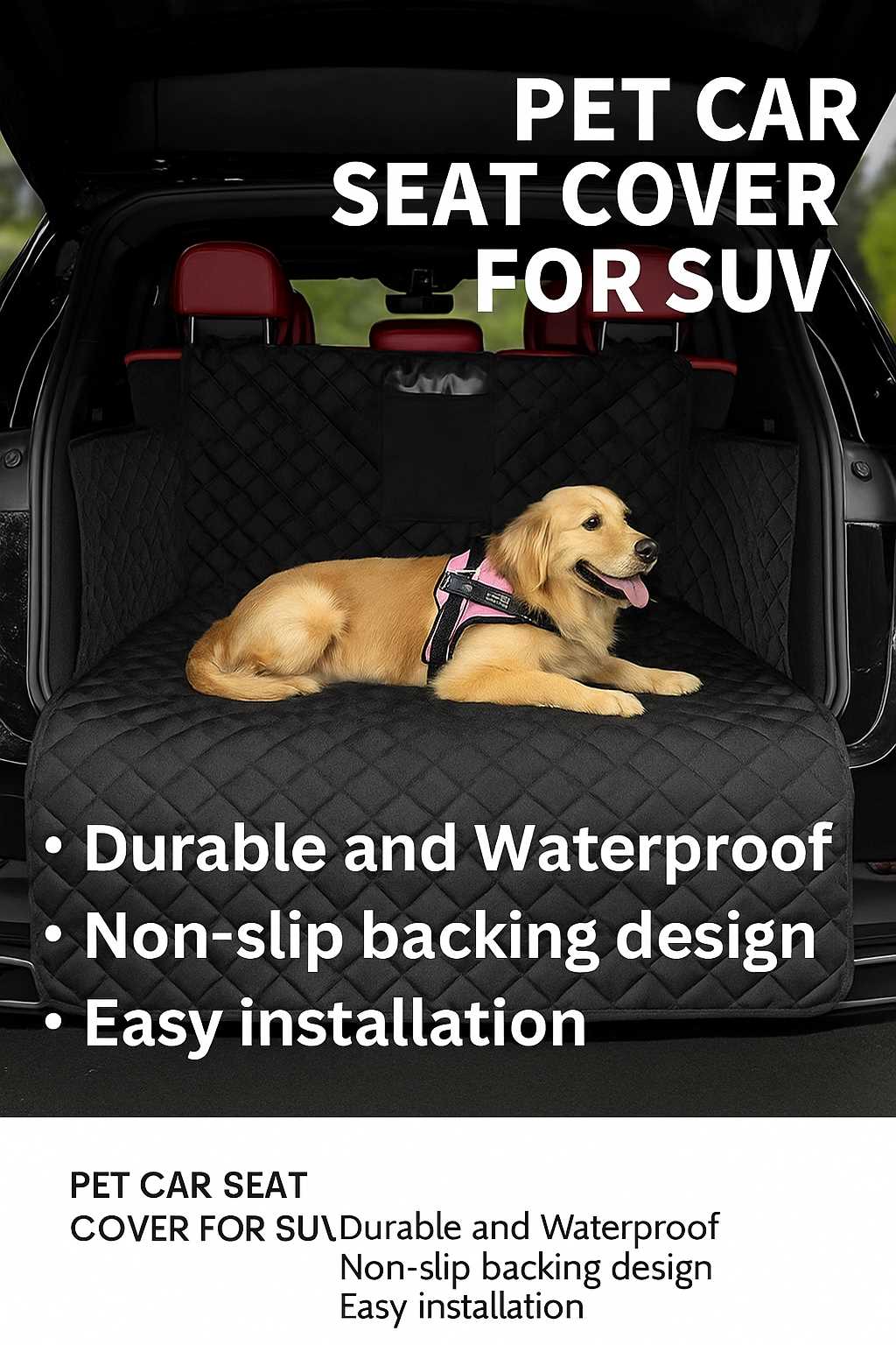 Dog Mat in the Car