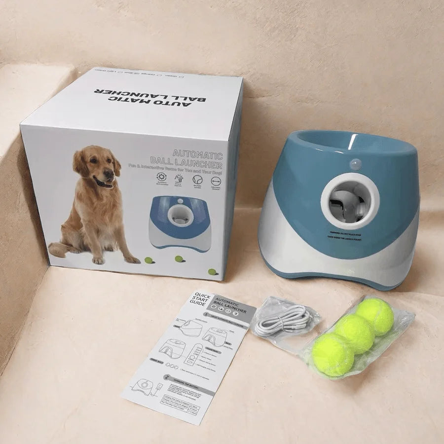 FitFetch™ Automatic Dog Ball Launcher | Keep Your Dog Active & Healthy