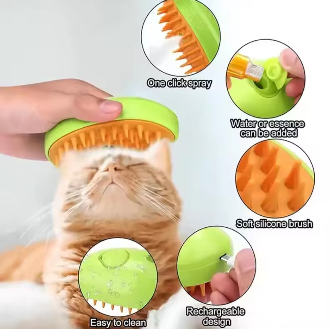 MeowWoof Steamy Brush