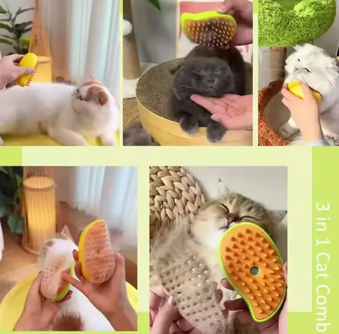 MeowWoof Steamy Brush