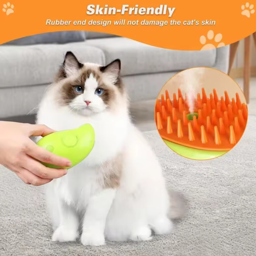 MeowWoof Steamy Brush