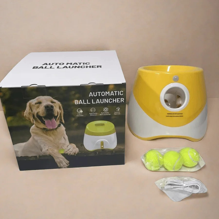 FitFetch™ Automatic Dog Ball Launcher | Keep Your Dog Active & Healthy