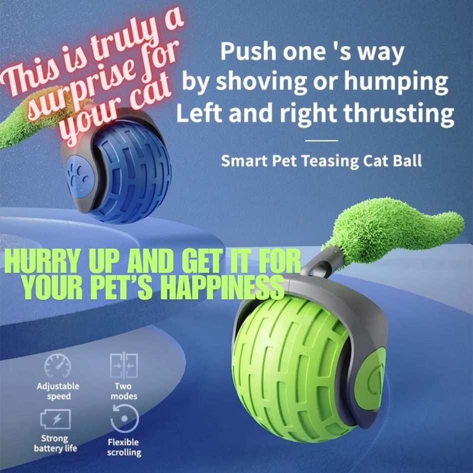 Smart Interactive Cat Toys Ball
