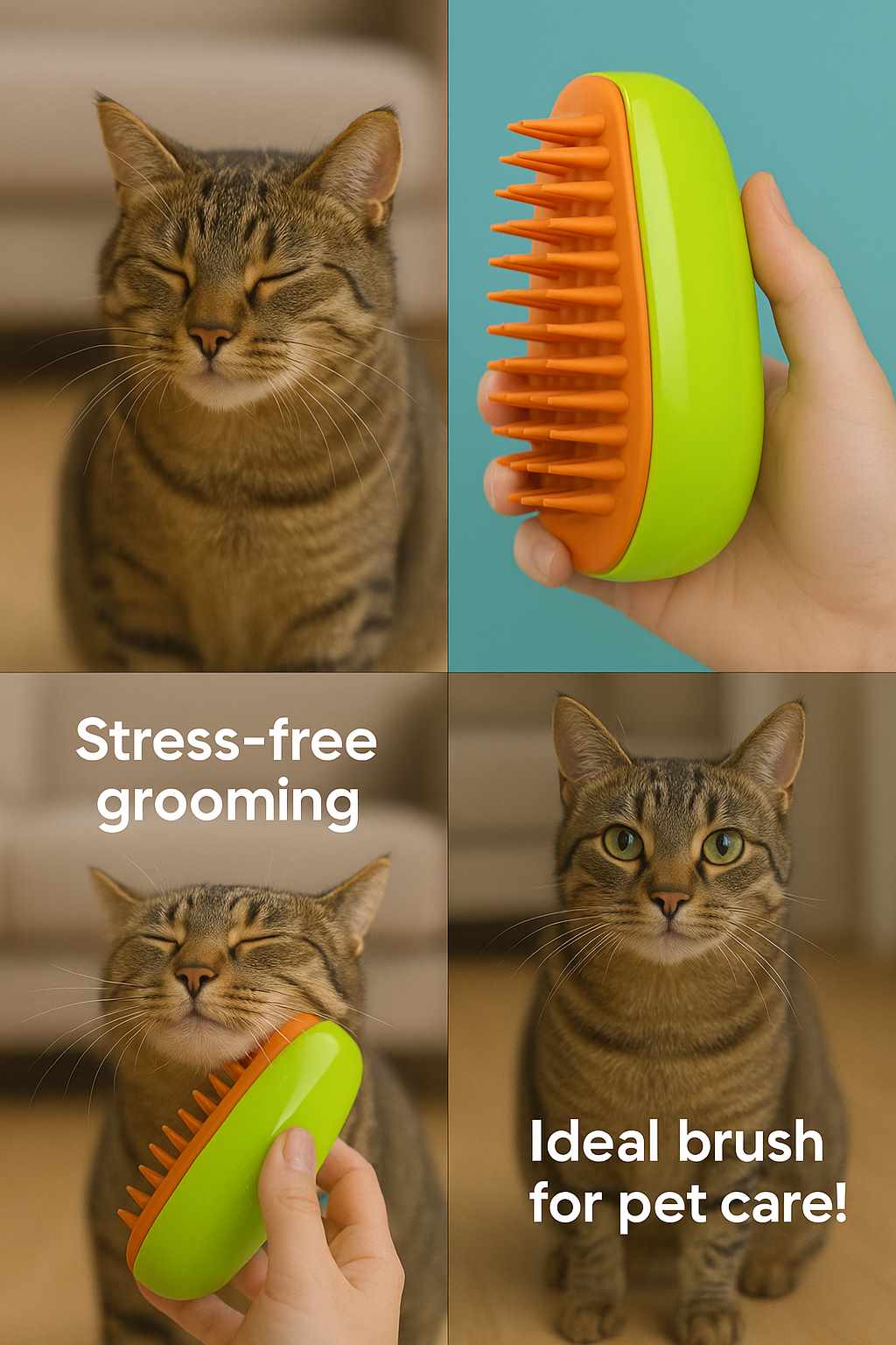 MeowWoof Steamy Brush