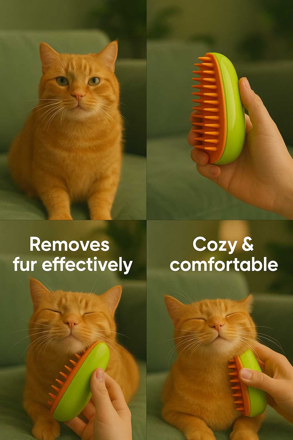 MeowWoof Steamy Brush