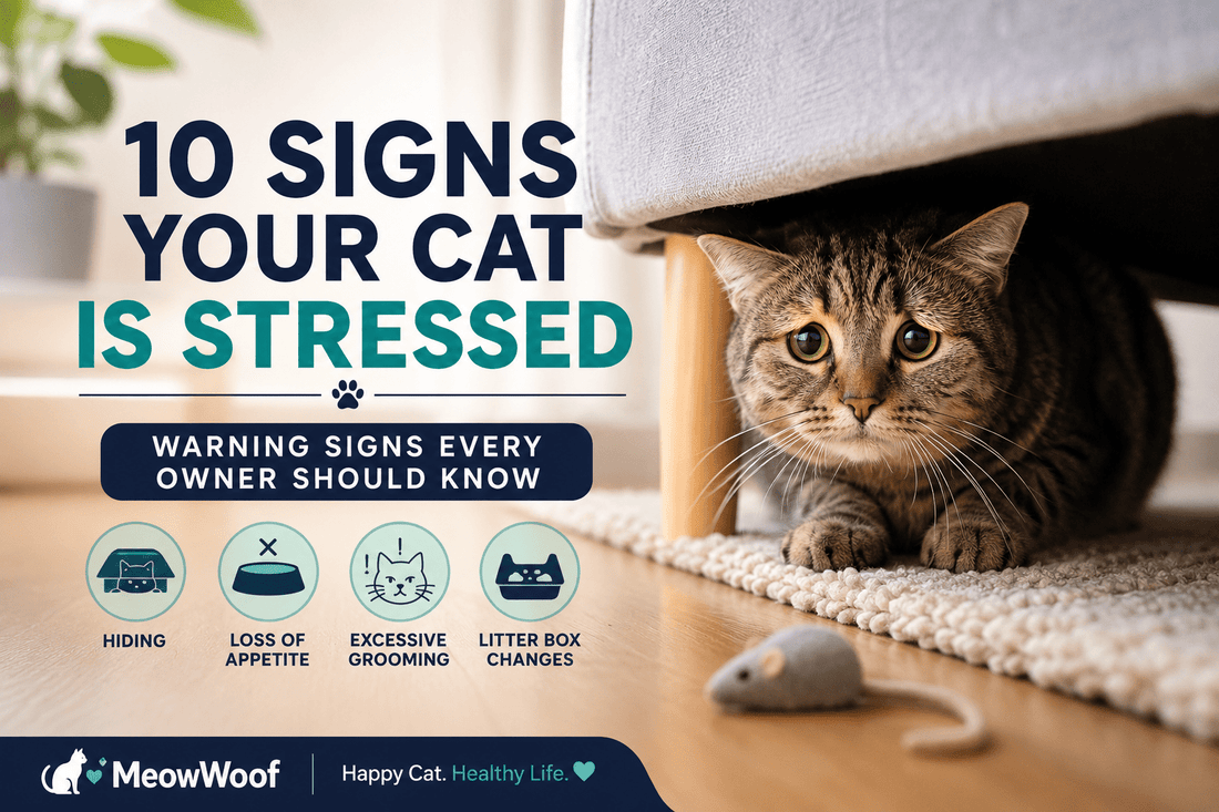 Signs Your Cat Is Stressed: 10 Warning Signs Every Owner Should Know - MeowWoof
