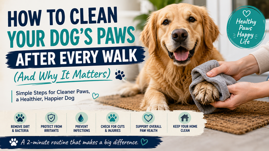 How to Clean Your Dog's Paws After Every Walk (And Why It Matters)