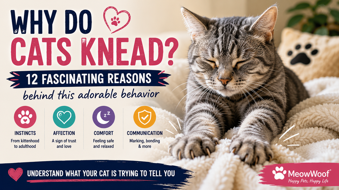 Why Do Cats Knead? 12 Fascinating Reasons Behind This Adorable Behavior