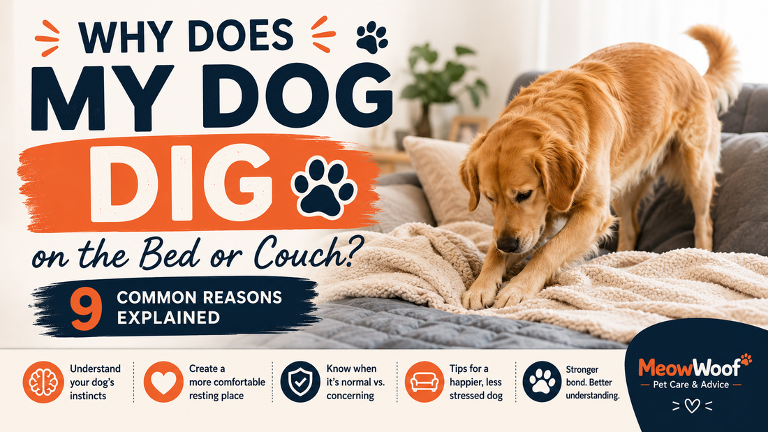 Why Does My Dog Dig on the Bed or Couch? 9 Common Reasons Explained