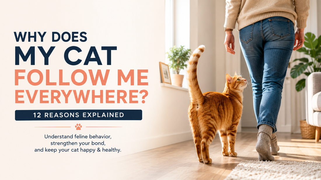 Why Does My Cat Follow Me Everywhere? 12 Reasons Explained