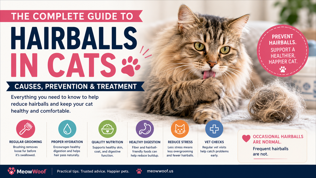 The Complete Guide to Hairballs in Cats: Causes, Prevention & Treatment