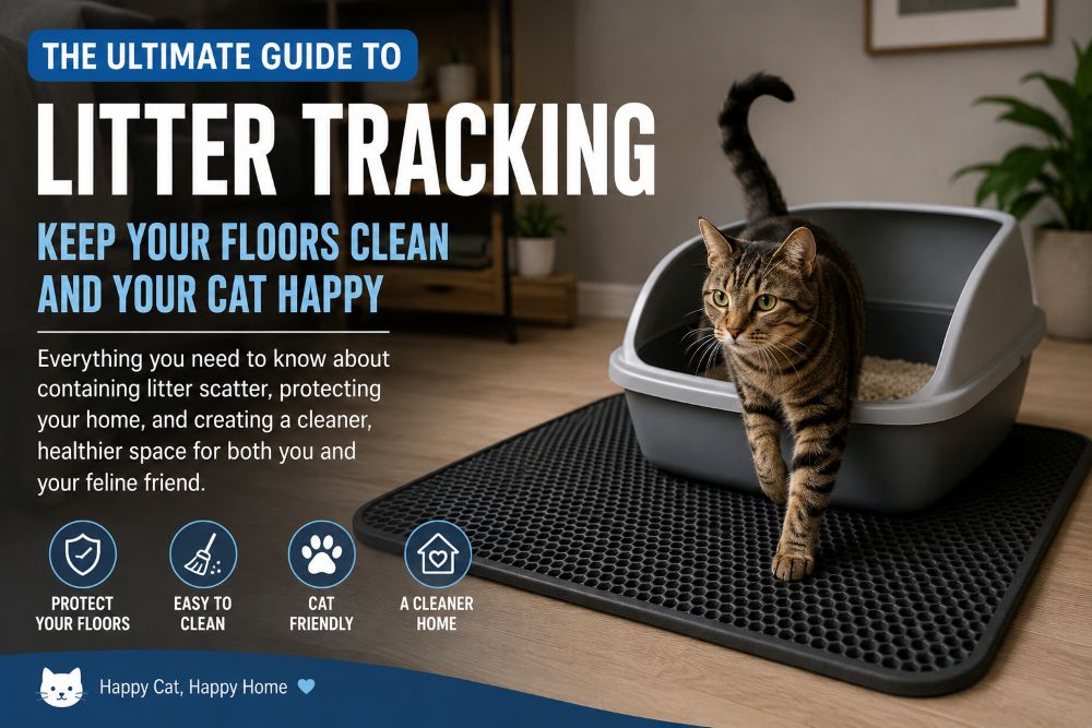 Why Is Cat Litter Getting Everywhere? 9 Ways to Keep Cat Litter Off Your Floors