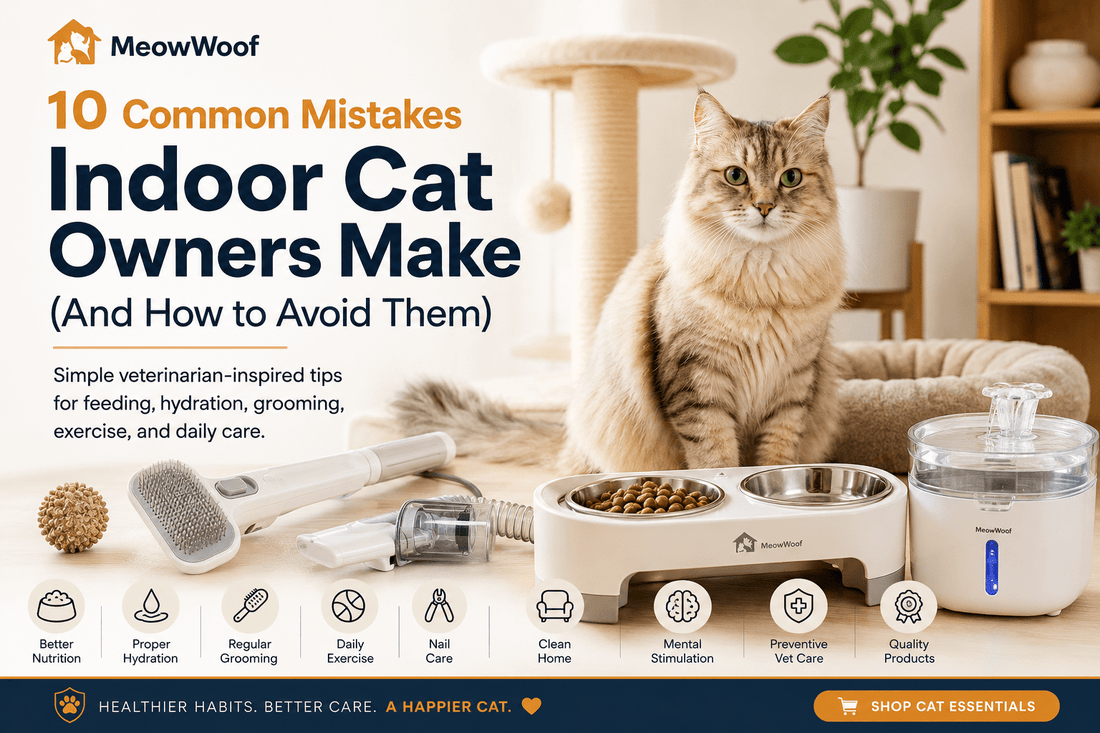 10 Common Mistakes Indoor Cat Owners Make (And How to Avoid Them) - MeowWoof