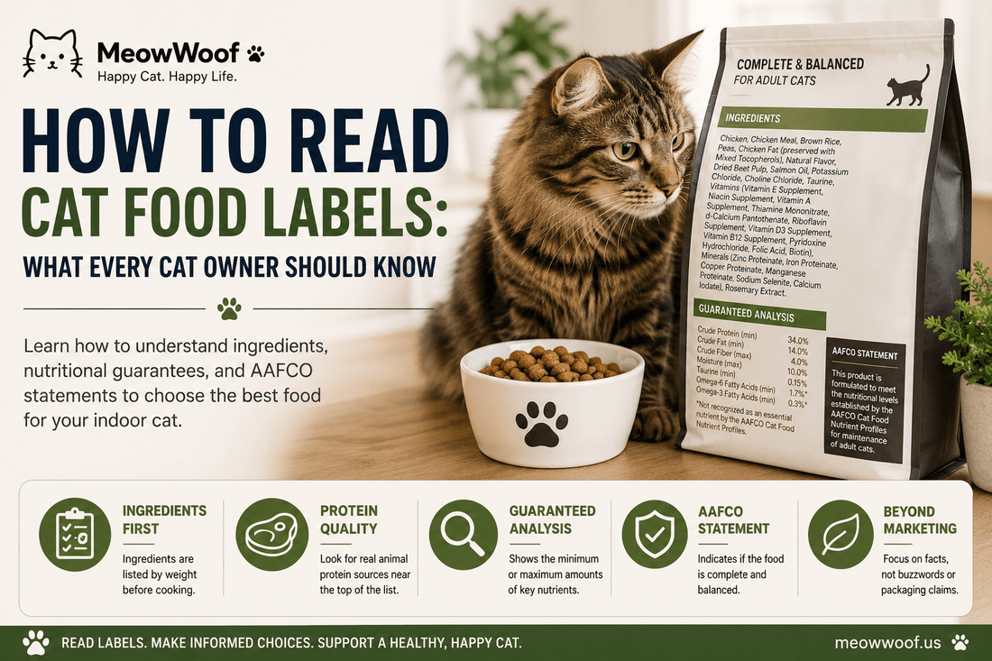 How to Read Cat Food Labels: What Every Cat Owner Should Know - MeowWoof