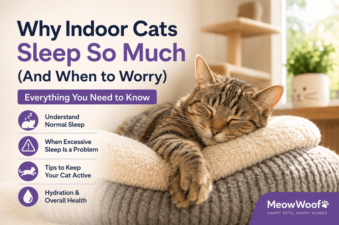 Why Indoor Cats Sleep So Much (And When to Worry) - MeowWoof
