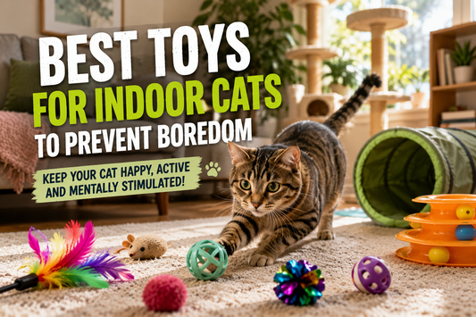 Best Toys for Indoor Cats to Prevent Boredom - MeowWoof