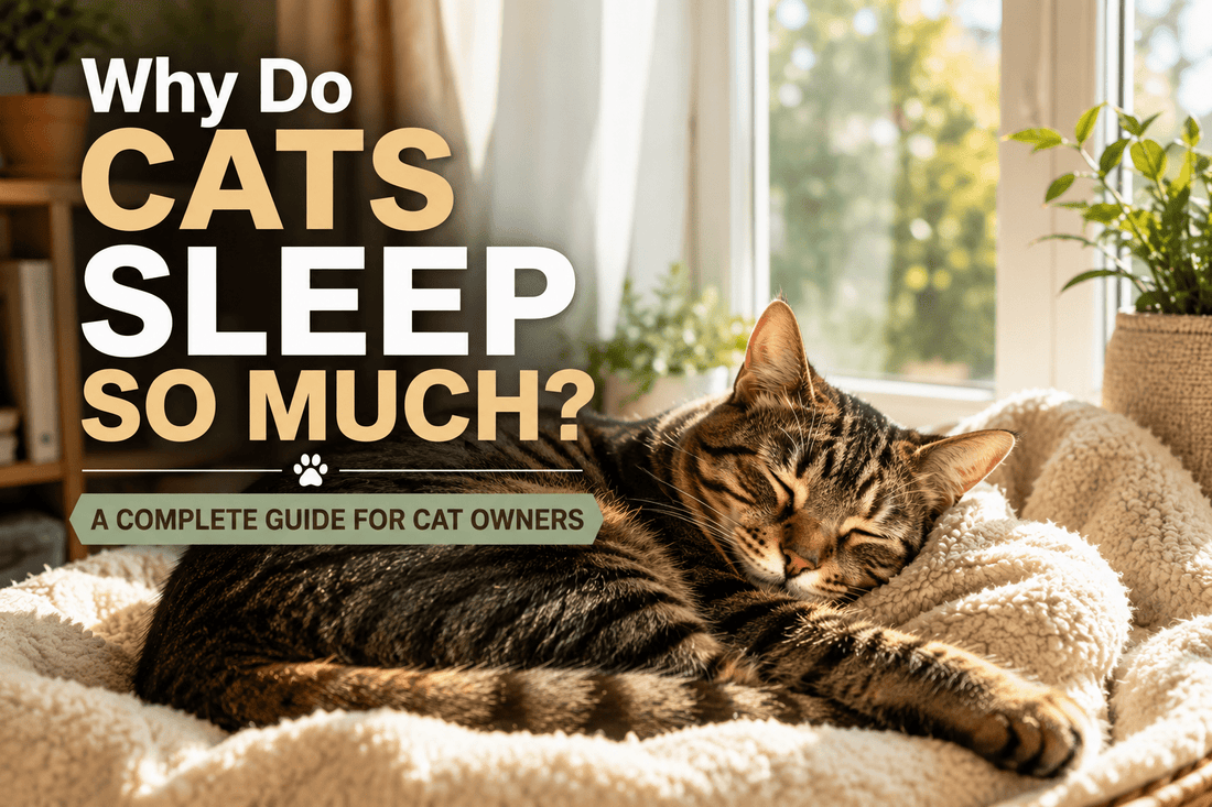 Why Do Cats Sleep So Much? A Complete Guide for Cat Owners - MeowWoof