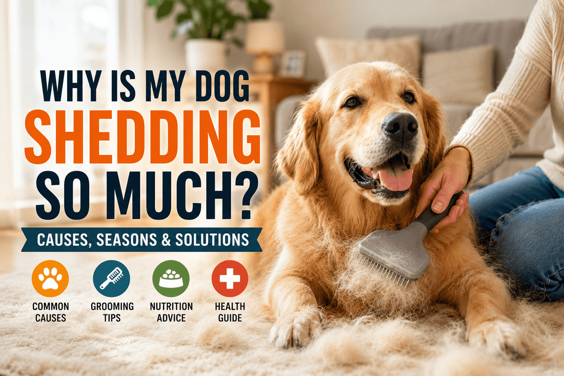 Why Is My Dog Shedding So Much? Causes, Seasons & Solutions - MeowWoof