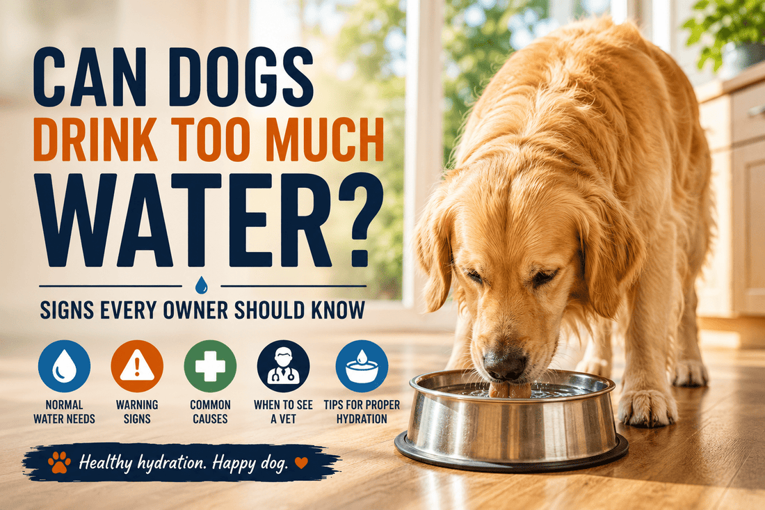 Can Dogs Drink Too Much Water? Signs Every Owner Should Know - MeowWoof