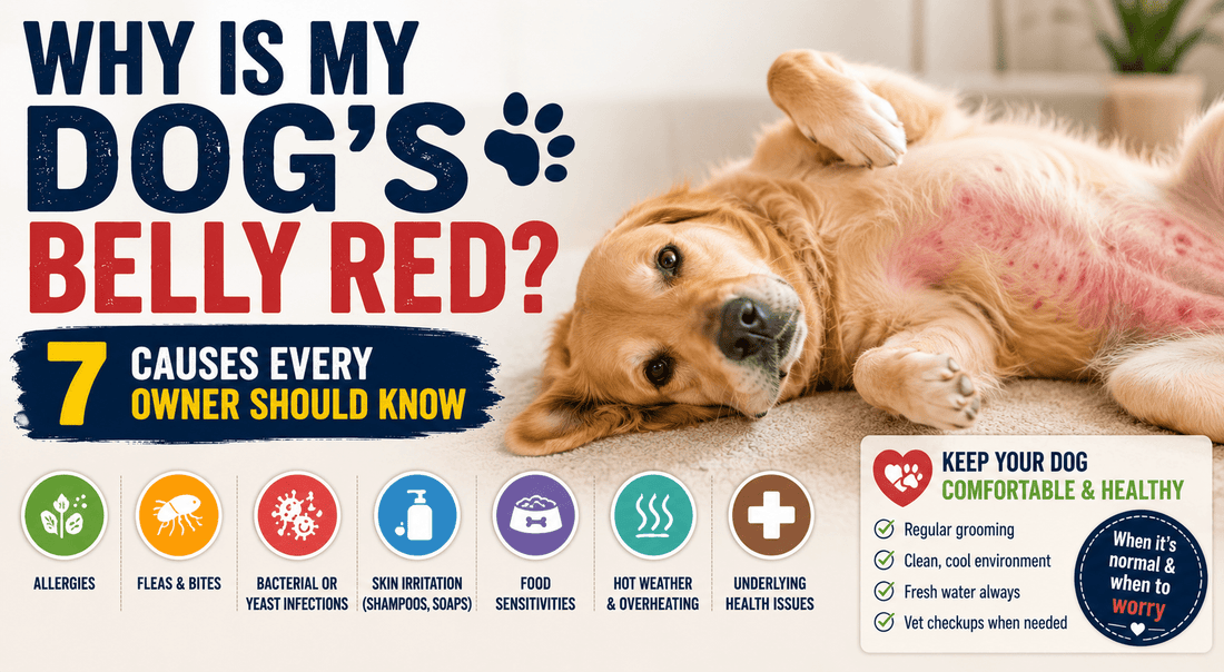 Why Is My Dog's Belly Red? Causes, Symptoms & Treatment - MeowWoof