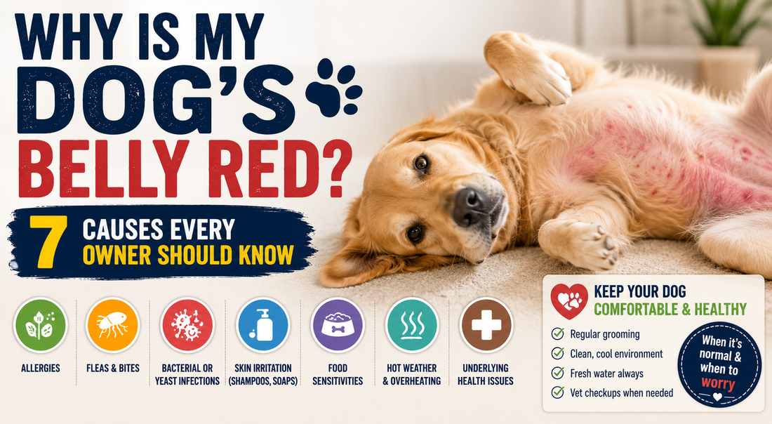 Why Is My Dog's Belly Red? Causes, Symptoms & Treatment