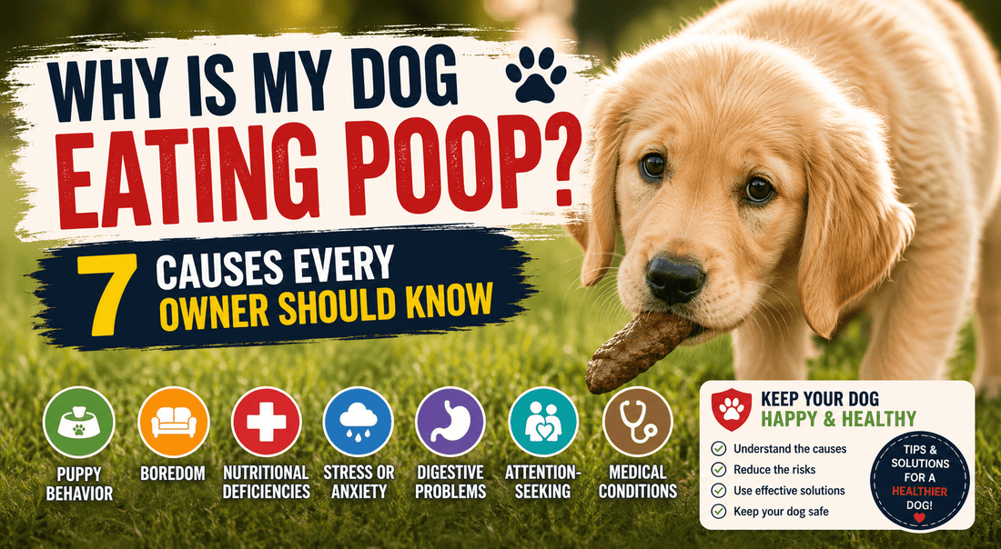Why Is My Dog Eating Poop? Causes, Risks & How to Stop It - MeowWoof