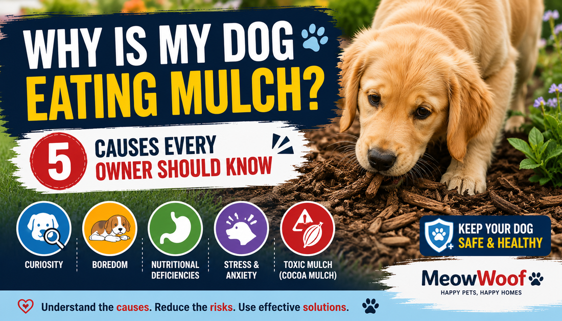 Why Is My Dog Eating Mulch? Causes, Risks & What to Do