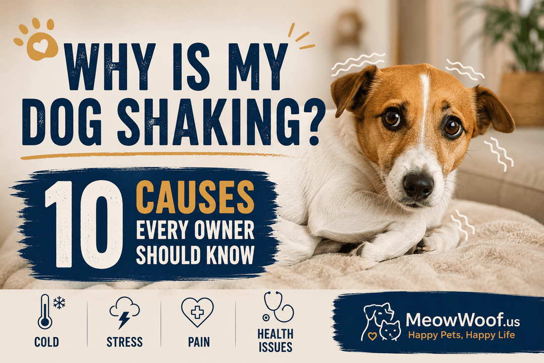 Why Is My Dog Shaking? 10 Causes & When to Worry - MeowWoof