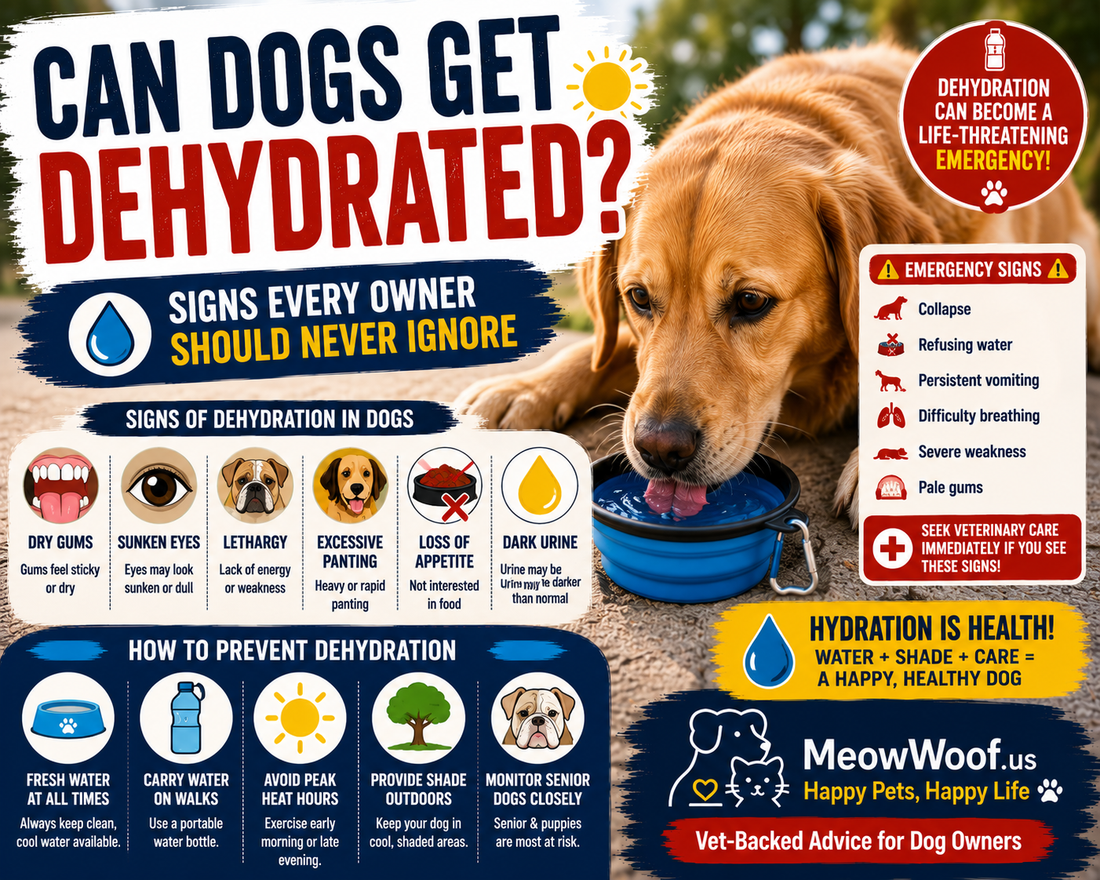 Can Dogs Get Dehydrated? Signs Every Owner Should Never Ignore