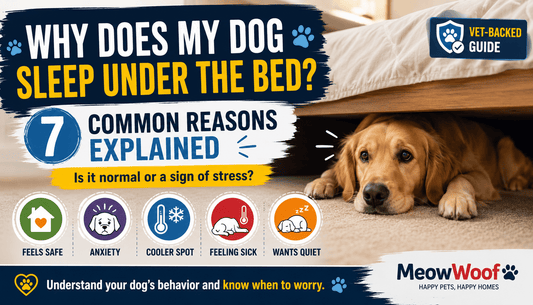 Why Does My Dog Sleep Under the Bed? 7 Common Reasons Explained - MeowWoof
