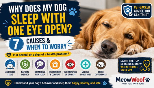 Why Does My Dog Sleep With One Eye Open? Causes & When to Worry