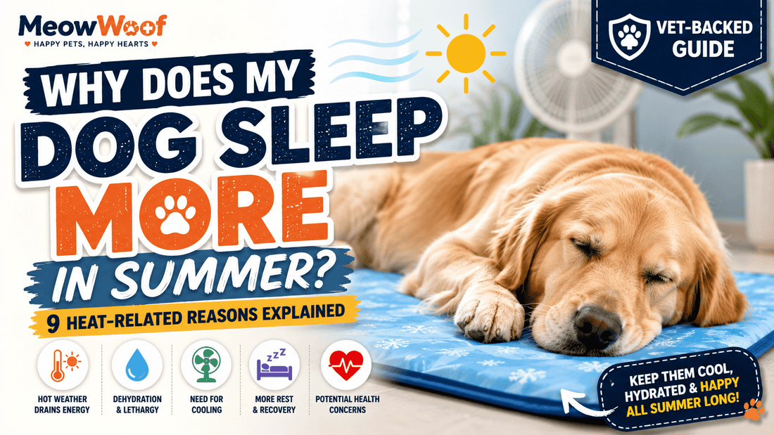 Why Does My Dog Sleep More in Summer? 9 Heat-Related Reasons Explained - MeowWoof