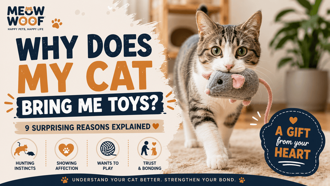 Why Does My Cat Bring Me Toys? 9 Surprising Reasons Explained - MeowWoof