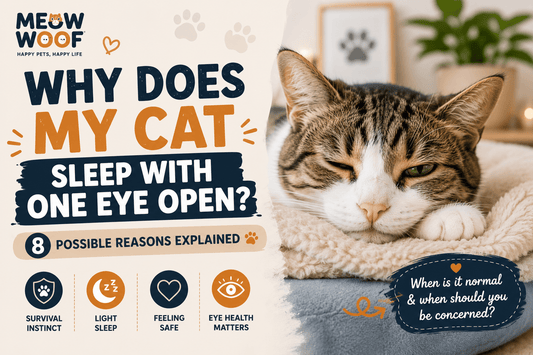 Why Does My Cat Sleep With One Eye Open? 8 Possible Reasons - MeowWoof