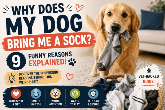 Why Does My Dog Bring Me a Sock? 9 Funny Reasons Behind This Weird Habit - MeowWoof