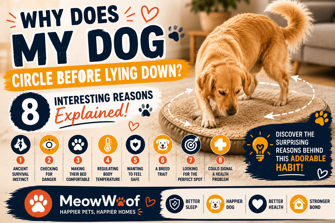 Why Does My Dog Circle Before Lying Down? 8 Interesting Reasons Explained - MeowWoof