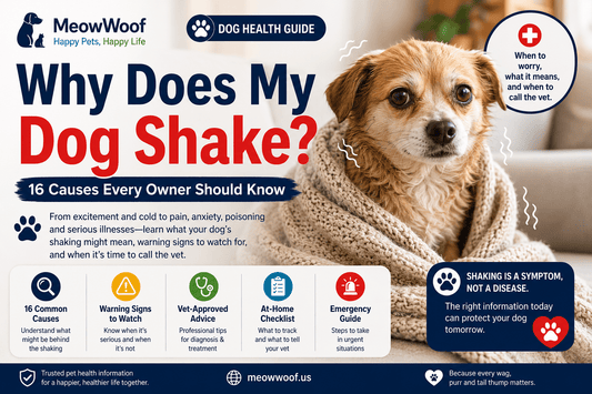 Why Does My Dog Shake? 16 Causes Every Owner Should Know - MeowWoof