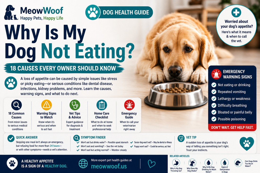 Why Is My Dog Not Eating? 18 Causes Every Owner Should Know