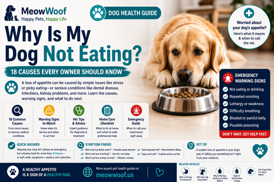 Why Is My Dog Not Eating? 18 Causes Every Owner Should Know