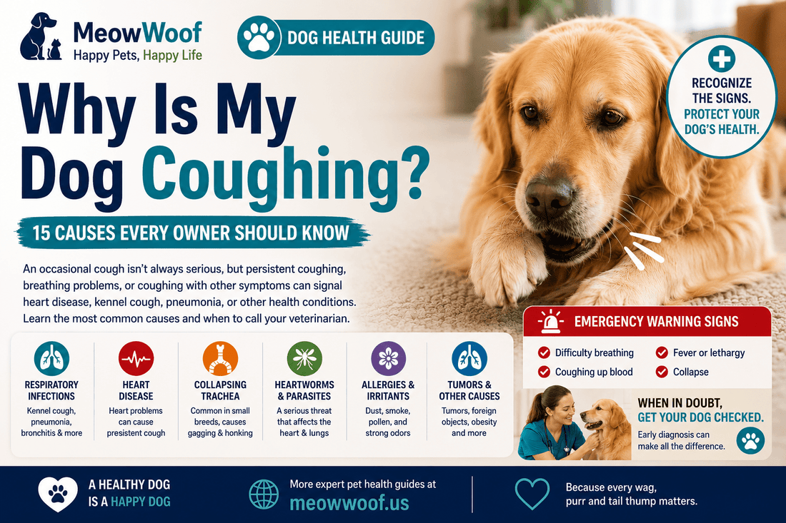 Why Is My Dog Coughing? 15 Causes Every Owner Should Know - MeowWoof