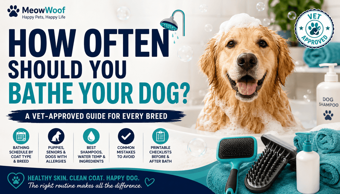 How Often Should You Bathe Your Dog? A Vet-Approved Guide for Every Breed - MeowWoof