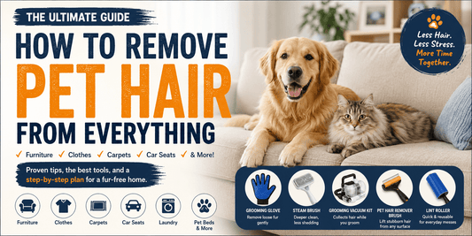 How to Remove Pet Hair From Everything: Furniture, Clothes, Carpets & Car Seats - MeowWoof