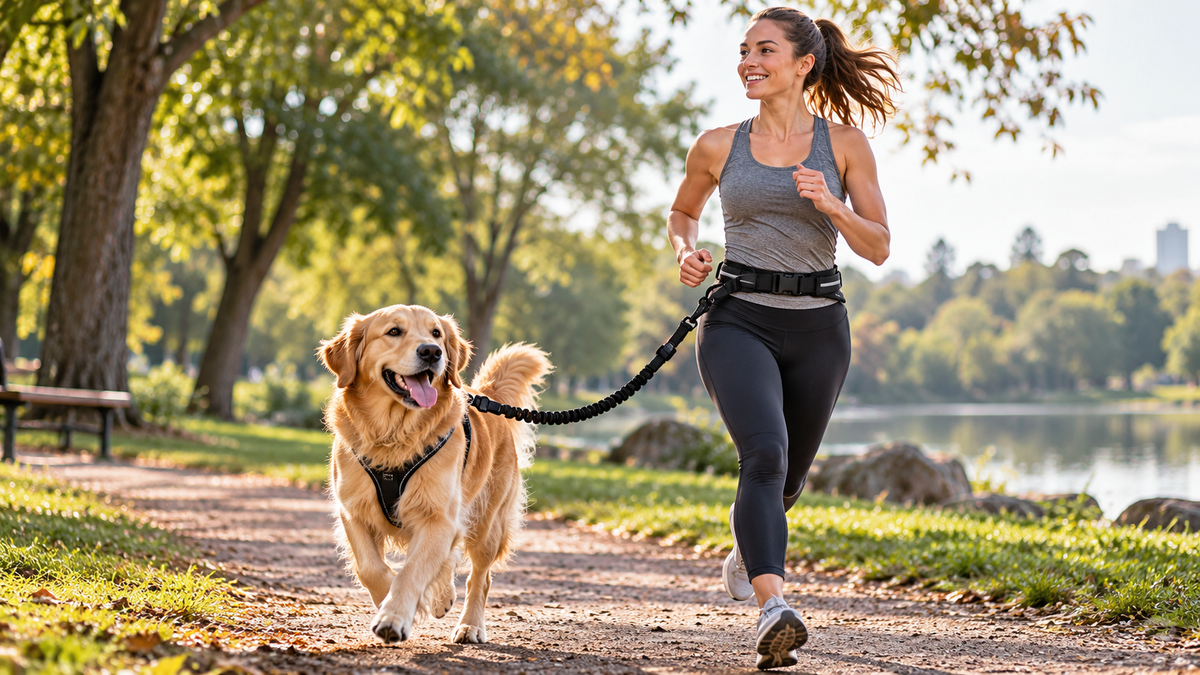 Hands-Free Dog Leash for Running: Complete Guide to Waist Leashes, Bungee & Safe Use - MeowWoof