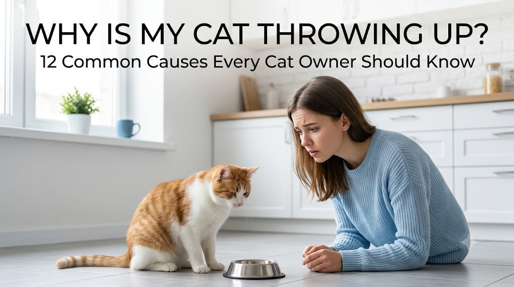 why is my cat throwing up