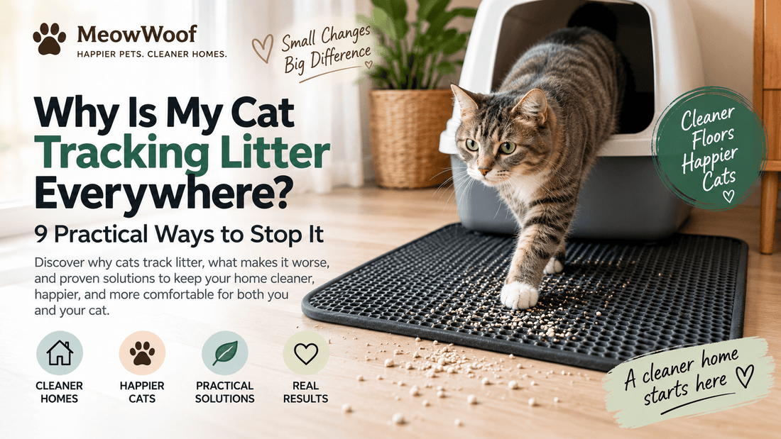 Why Is My Cat Tracking Litter Everywhere? 9 Practical Ways to Stop It - MeowWoof
