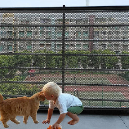 SafeGate™ Dog Barrier Fence for Stairs & Doorways