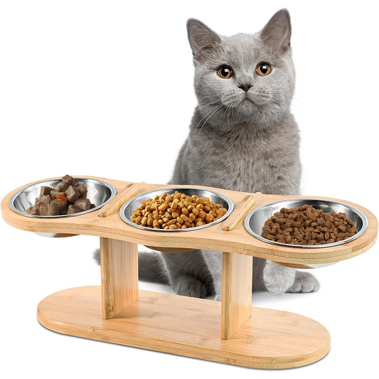 Elevated Cat Bowl Feeder – Comfortable & Healthy Feeding