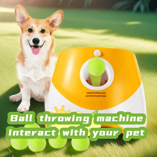 FitFetch™ Automatic Dog Ball Launcher | Keep Your Dog Active & Healthy