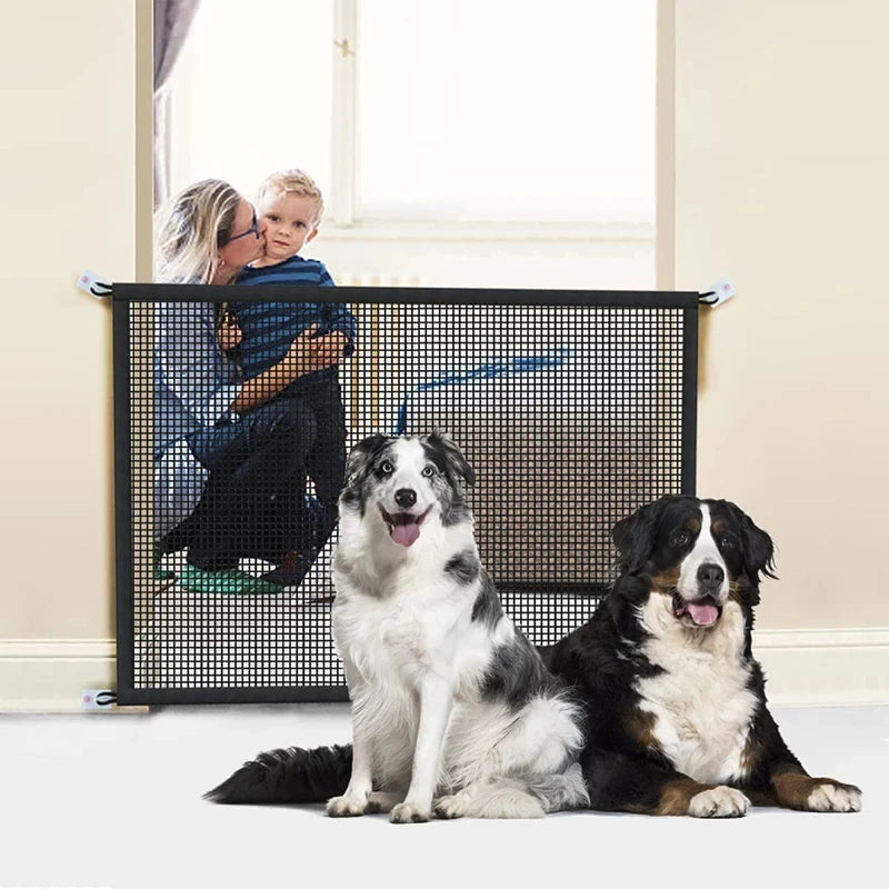 SafeGate™ Dog Barrier Fence for Stairs & Doorways