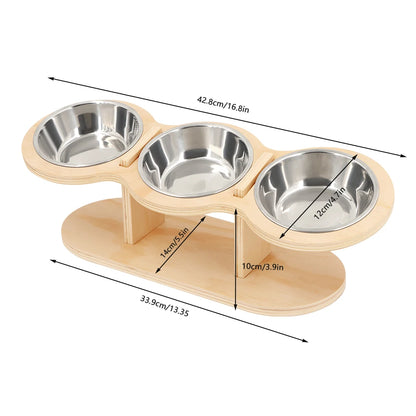 Elevated Cat Bowl Feeder – Comfortable & Healthy Feeding